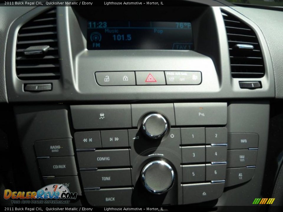 2011 Buick Regal CXL Quicksilver Metallic / Ebony Photo #19
