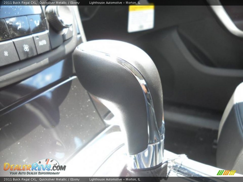 2011 Buick Regal CXL Quicksilver Metallic / Ebony Photo #21