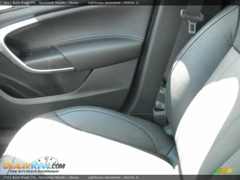 2011 Buick Regal CXL Quicksilver Metallic / Ebony Photo #22