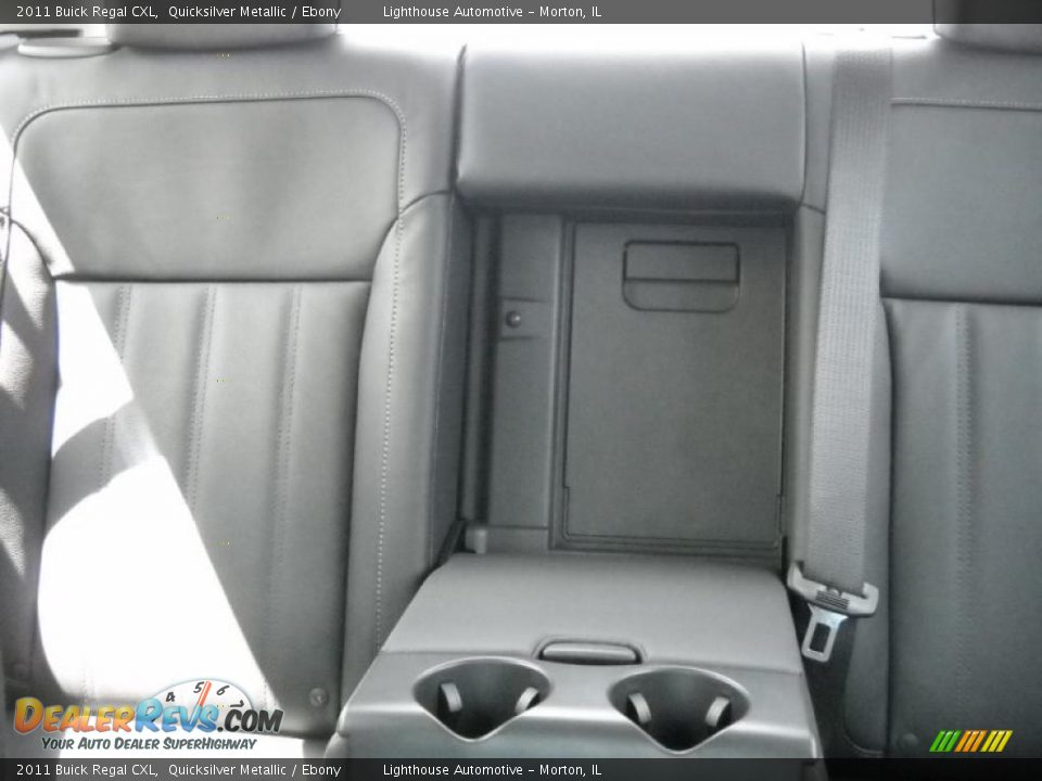 2011 Buick Regal CXL Quicksilver Metallic / Ebony Photo #23