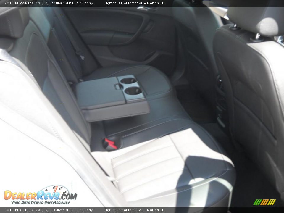 2011 Buick Regal CXL Quicksilver Metallic / Ebony Photo #24