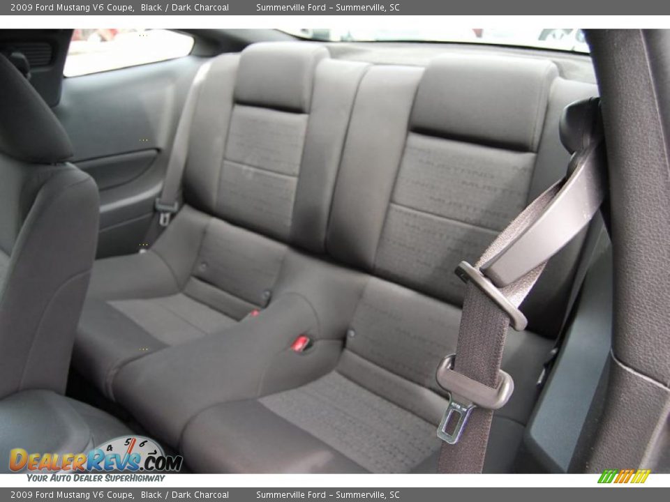 2009 Ford Mustang V6 Coupe Black / Dark Charcoal Photo #5