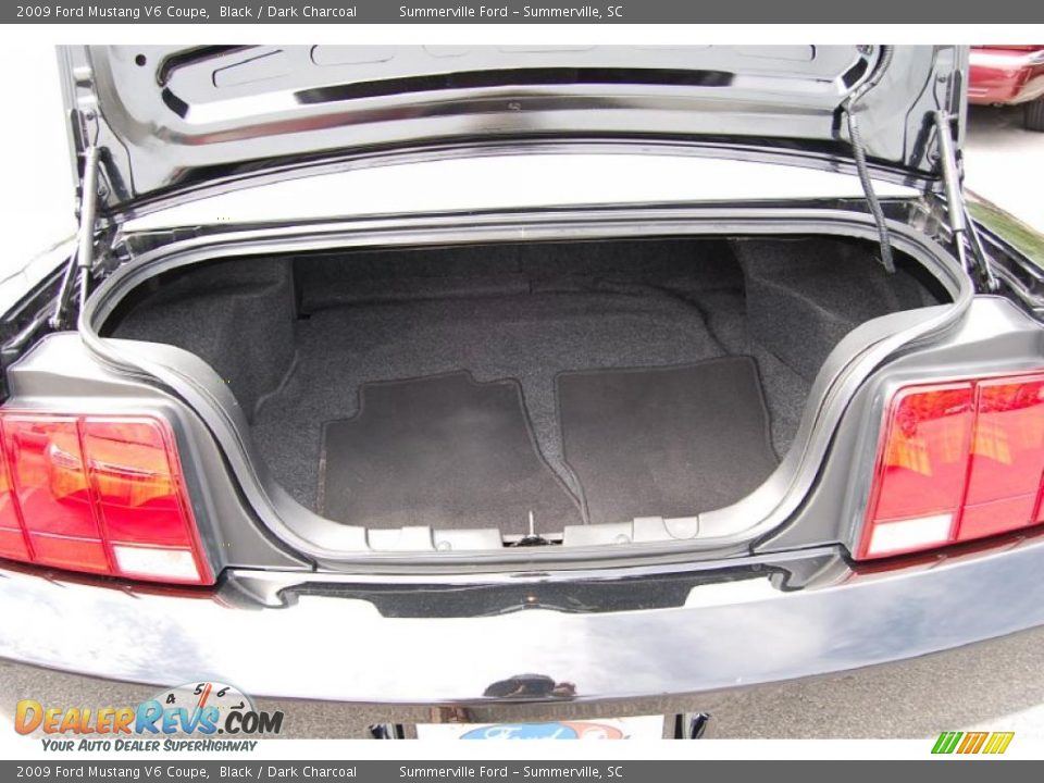 2009 Ford Mustang V6 Coupe Black / Dark Charcoal Photo #6