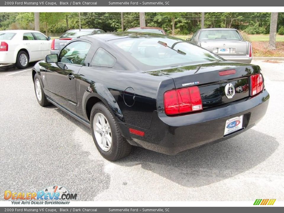 2009 Ford Mustang V6 Coupe Black / Dark Charcoal Photo #15