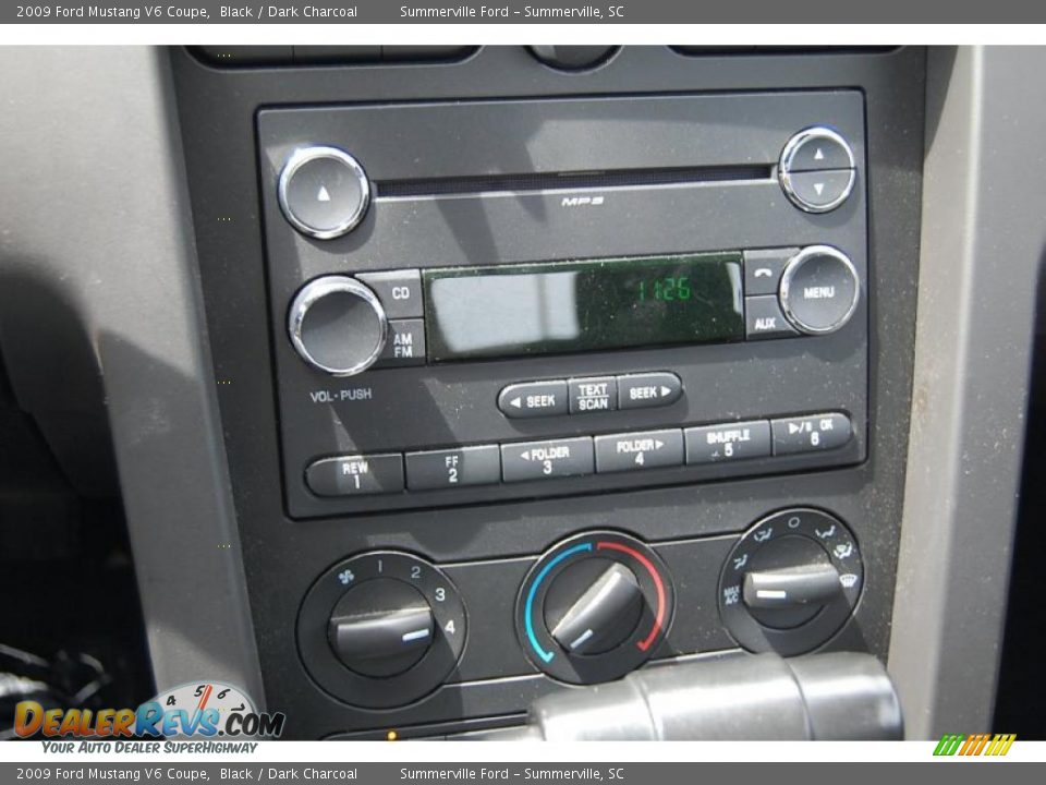 2009 Ford Mustang V6 Coupe Black / Dark Charcoal Photo #19