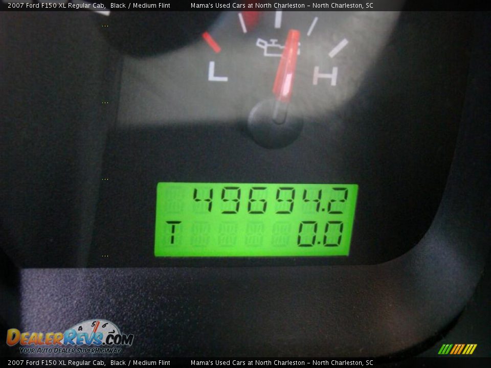 2007 Ford F150 XL Regular Cab Black / Medium Flint Photo #23