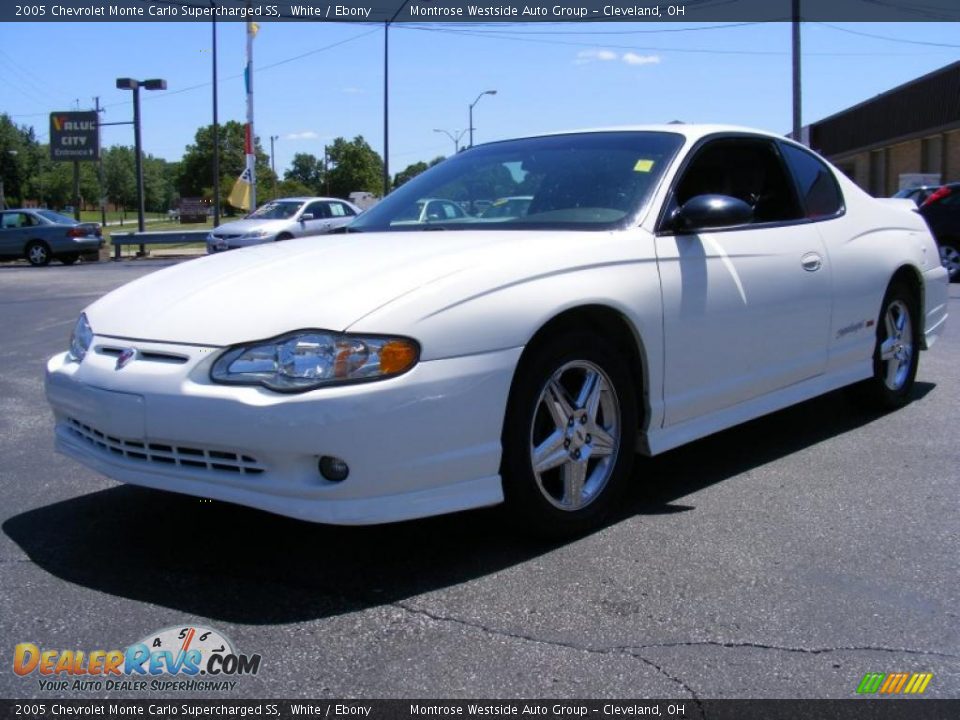 2005 Chevrolet Monte Carlo Supercharged SS White / Ebony Photo #1