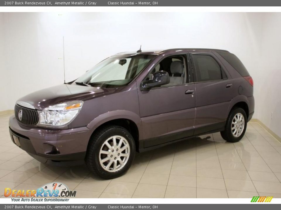 2007 Buick Rendezvous CX Amethyst Metallic / Gray Photo #3