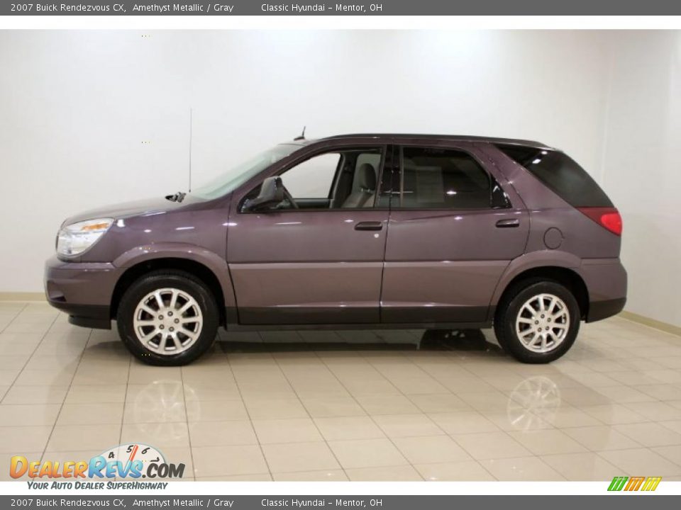 2007 Buick Rendezvous CX Amethyst Metallic / Gray Photo #4