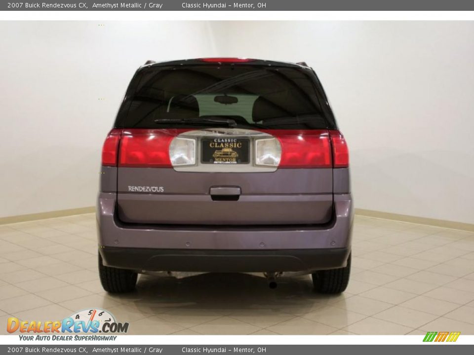 2007 Buick Rendezvous CX Amethyst Metallic / Gray Photo #6