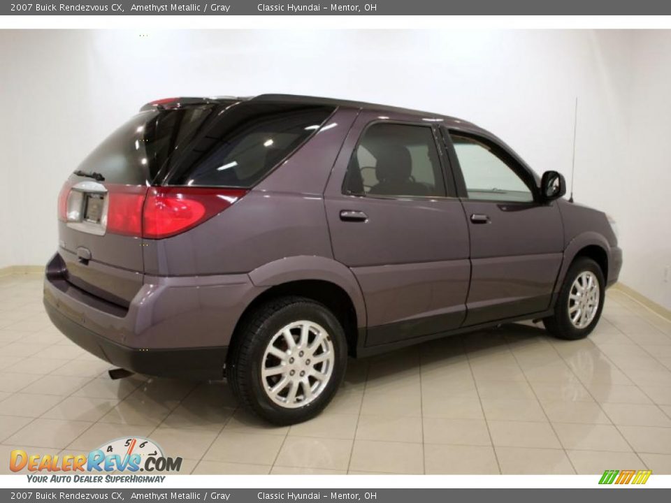 2007 Buick Rendezvous CX Amethyst Metallic / Gray Photo #7