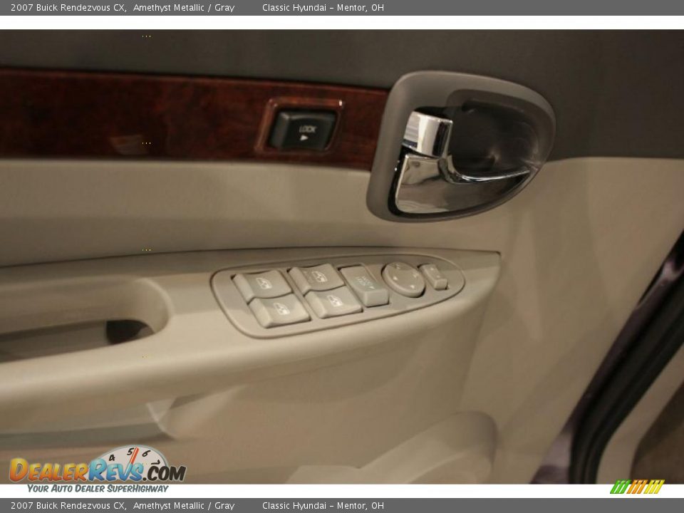 2007 Buick Rendezvous CX Amethyst Metallic / Gray Photo #9