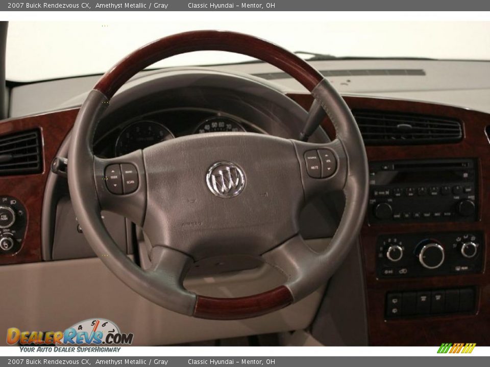 2007 Buick Rendezvous CX Amethyst Metallic / Gray Photo #12