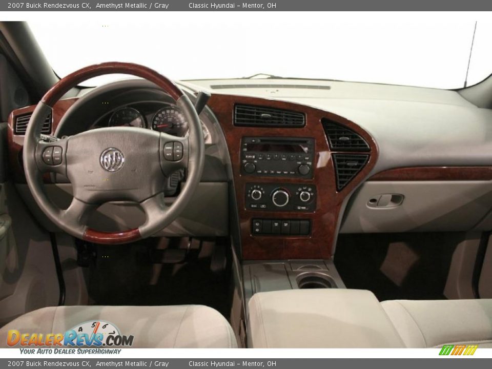 2007 Buick Rendezvous CX Amethyst Metallic / Gray Photo #23