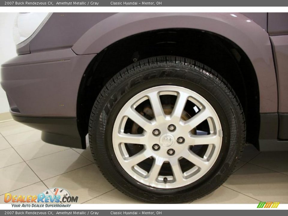 2007 Buick Rendezvous CX Amethyst Metallic / Gray Photo #27