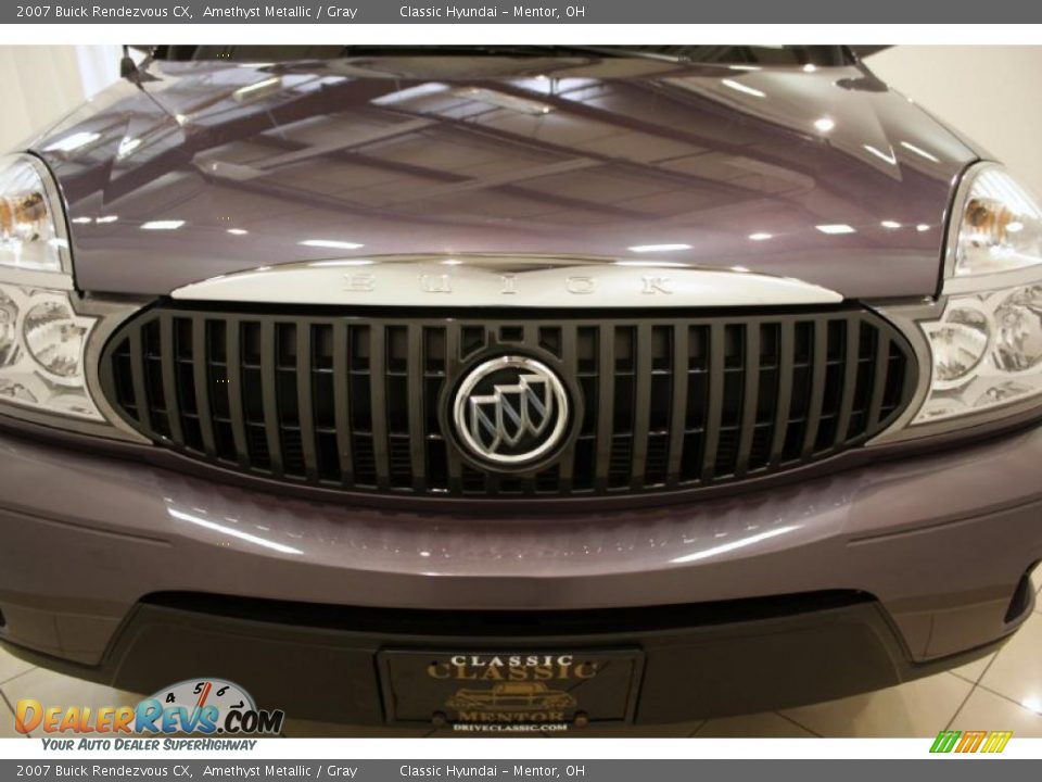 2007 Buick Rendezvous CX Amethyst Metallic / Gray Photo #28
