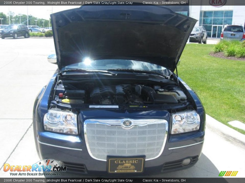 2006 Chrysler 300 Touring Midnight Blue Pearlcoat / Dark Slate Gray/Light Slate Gray Photo #13