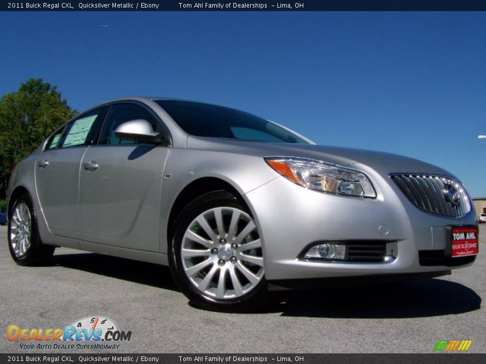 2011 Buick Regal CXL Quicksilver Metallic / Ebony Photo #1