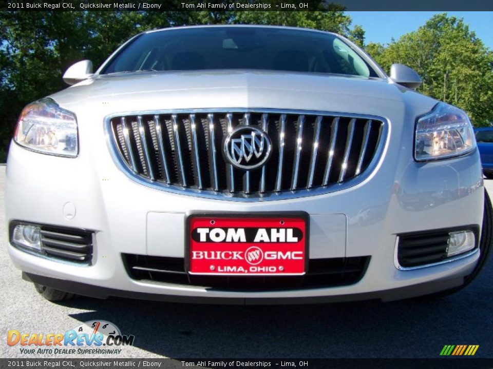 2011 Buick Regal CXL Quicksilver Metallic / Ebony Photo #3