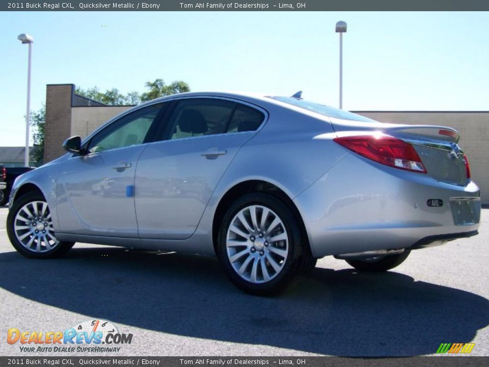 2011 Buick Regal CXL Quicksilver Metallic / Ebony Photo #4