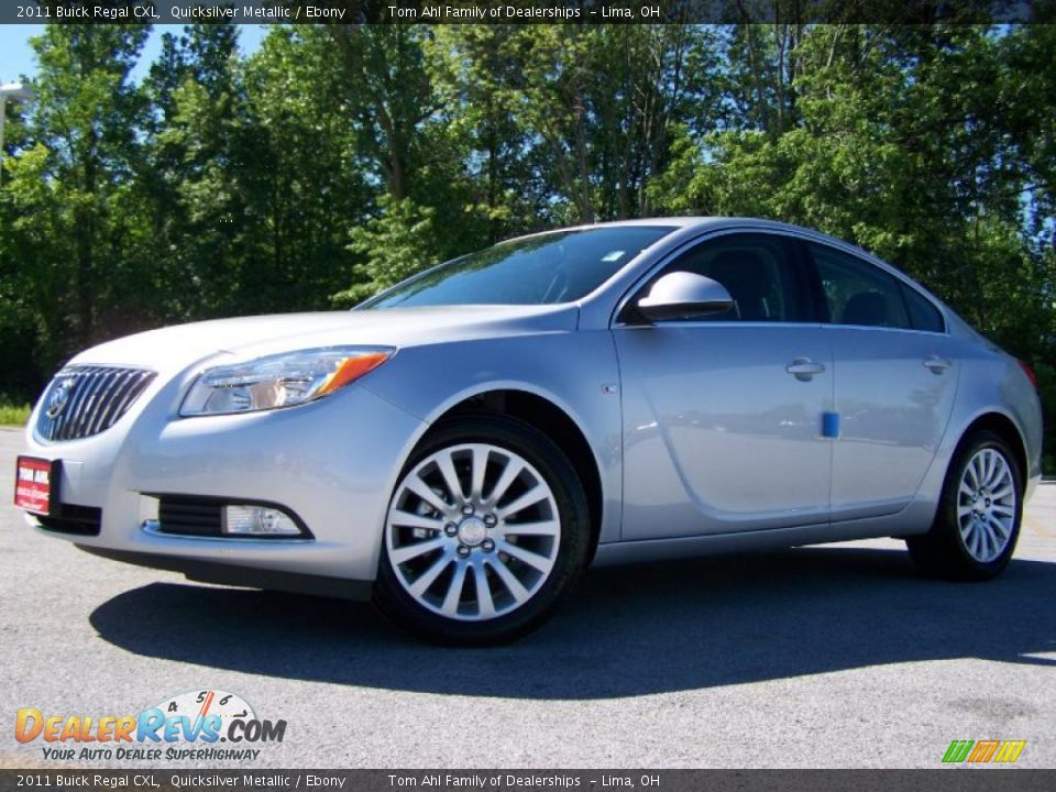 2011 Buick Regal CXL Quicksilver Metallic / Ebony Photo #5
