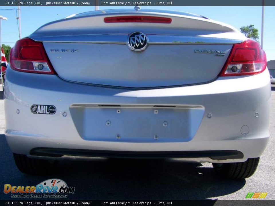 2011 Buick Regal CXL Quicksilver Metallic / Ebony Photo #6