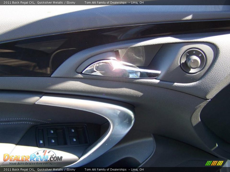 2011 Buick Regal CXL Quicksilver Metallic / Ebony Photo #12