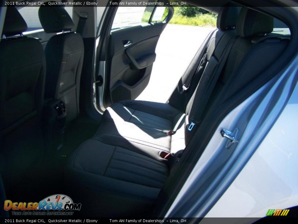2011 Buick Regal CXL Quicksilver Metallic / Ebony Photo #13