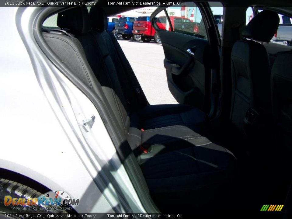 2011 Buick Regal CXL Quicksilver Metallic / Ebony Photo #14