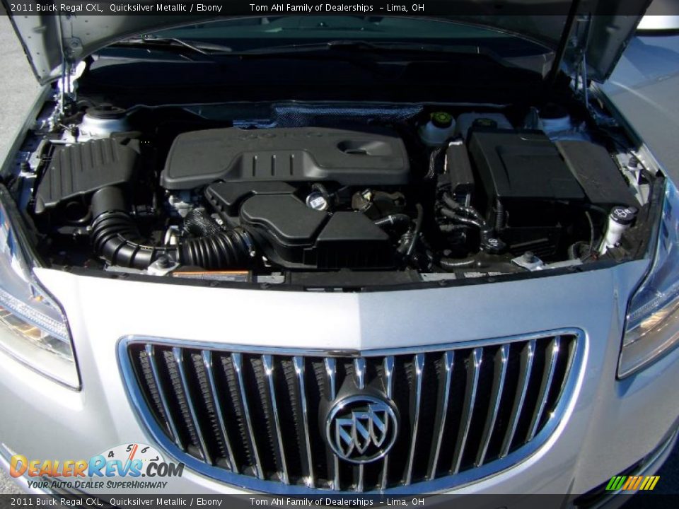2011 Buick Regal CXL Quicksilver Metallic / Ebony Photo #17
