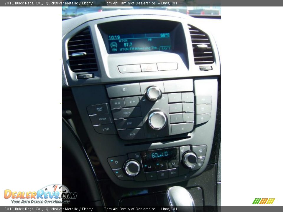 2011 Buick Regal CXL Quicksilver Metallic / Ebony Photo #21