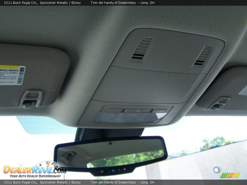 2011 Buick Regal CXL Quicksilver Metallic / Ebony Photo #22