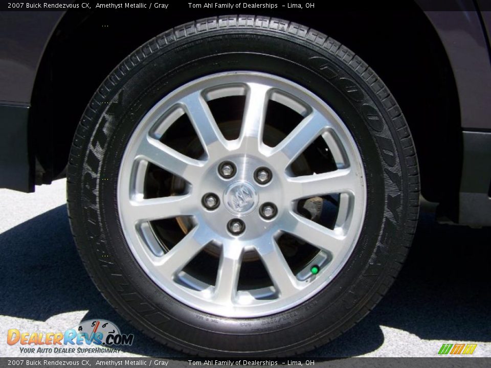 2007 Buick Rendezvous CX Amethyst Metallic / Gray Photo #8