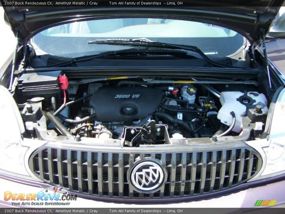2007 Buick Rendezvous CX Amethyst Metallic / Gray Photo #18