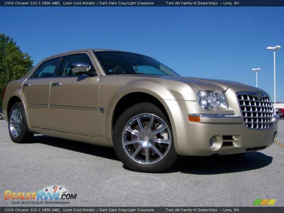 2006 Chrysler 300 C HEMI AWD Linen Gold Metallic / Dark Slate Gray/Light Graystone Photo #1
