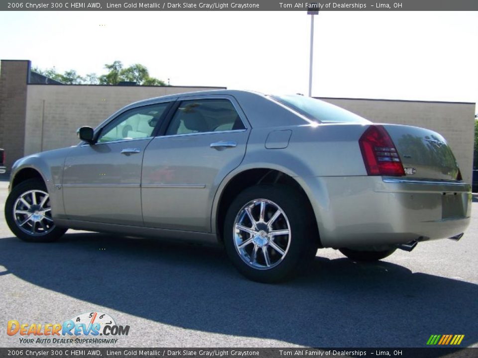 2006 Chrysler 300 C HEMI AWD Linen Gold Metallic / Dark Slate Gray/Light Graystone Photo #4