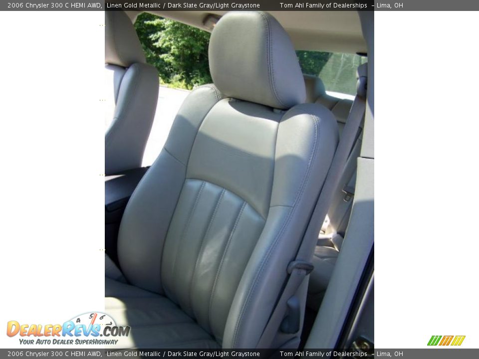 2006 Chrysler 300 C HEMI AWD Linen Gold Metallic / Dark Slate Gray/Light Graystone Photo #10