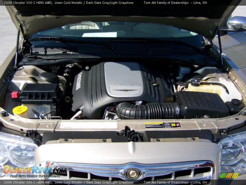 2006 Chrysler 300 C HEMI AWD Linen Gold Metallic / Dark Slate Gray/Light Graystone Photo #20