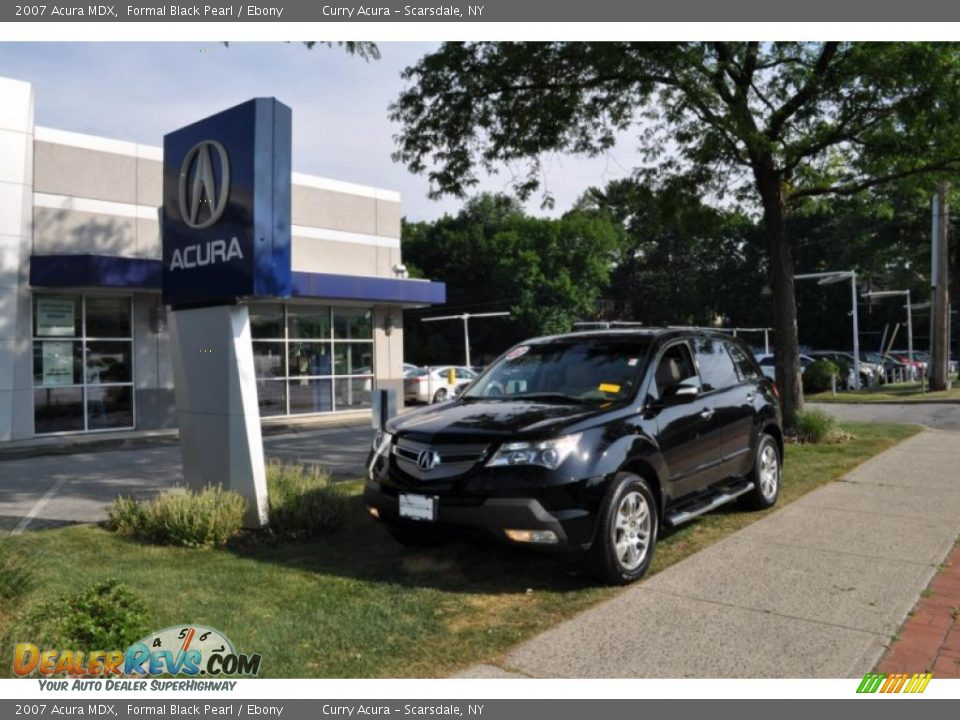 2007 Acura MDX Formal Black Pearl / Ebony Photo #1