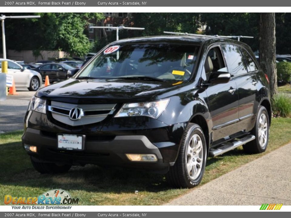 2007 Acura MDX Formal Black Pearl / Ebony Photo #2