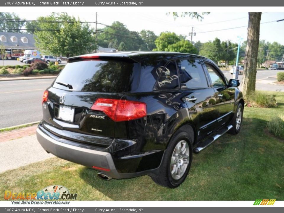 2007 Acura MDX Formal Black Pearl / Ebony Photo #5