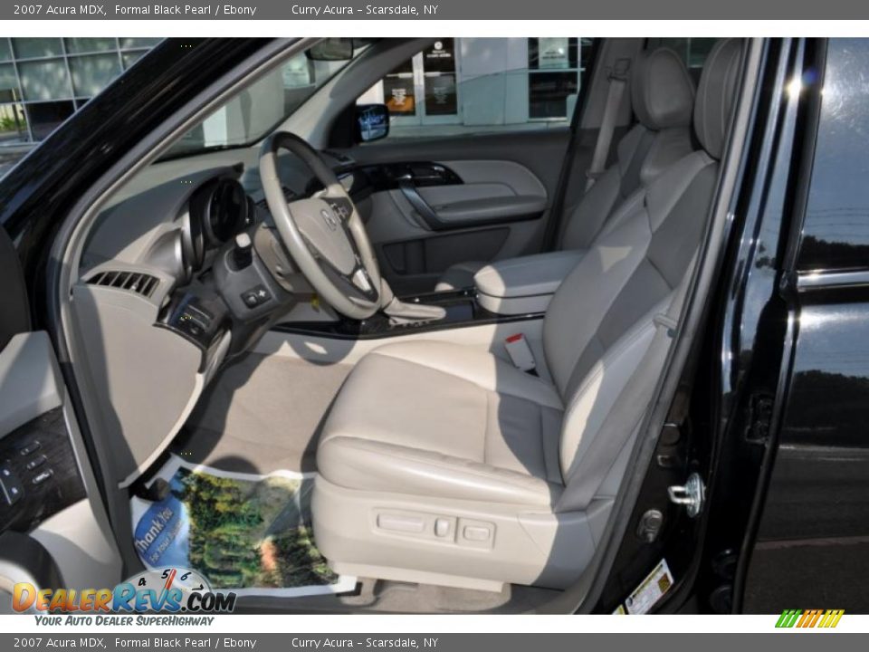 2007 Acura MDX Formal Black Pearl / Ebony Photo #8