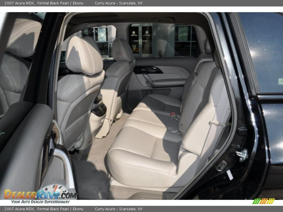 2007 Acura MDX Formal Black Pearl / Ebony Photo #10