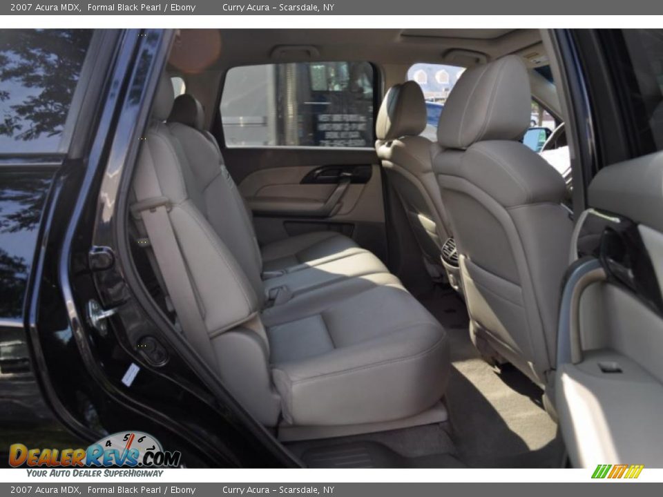 2007 Acura MDX Formal Black Pearl / Ebony Photo #12
