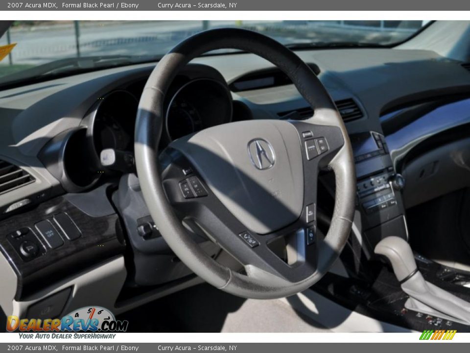2007 Acura MDX Formal Black Pearl / Ebony Photo #15