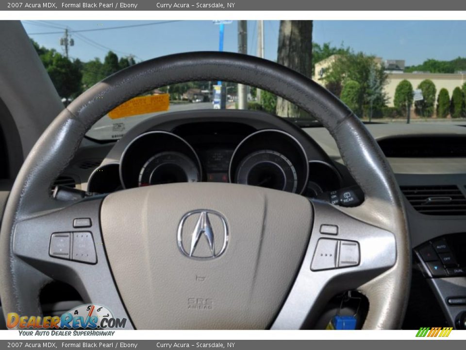 2007 Acura MDX Formal Black Pearl / Ebony Photo #16