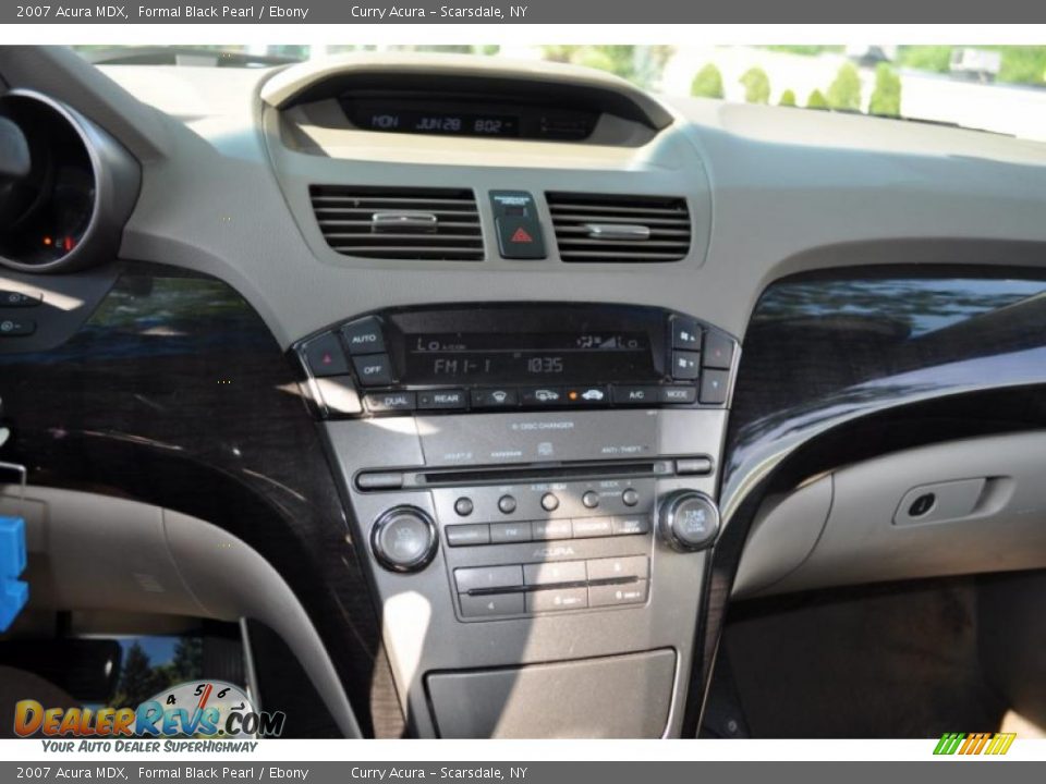 2007 Acura MDX Formal Black Pearl / Ebony Photo #18