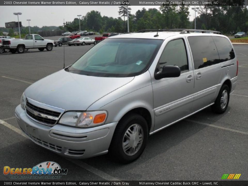 2003 Chevrolet Venture Warner Brothers Edition Galaxy Silver Metallic / Dark Gray Photo #1