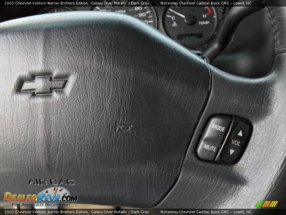 2003 Chevrolet Venture Warner Brothers Edition Galaxy Silver Metallic / Dark Gray Photo #10
