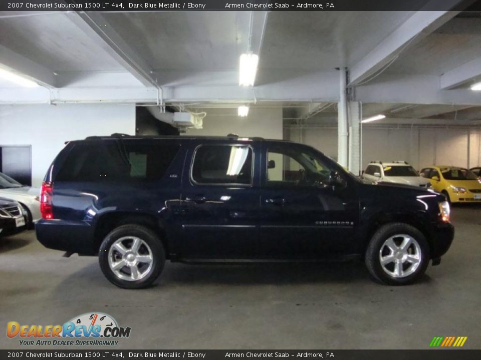 2007 Chevrolet Suburban 1500 LT 4x4 Dark Blue Metallic / Ebony Photo #7